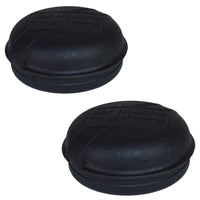 Replacement Black Plastic Hub Grease Dust Cap 75mm For Ifor Williams Trailers