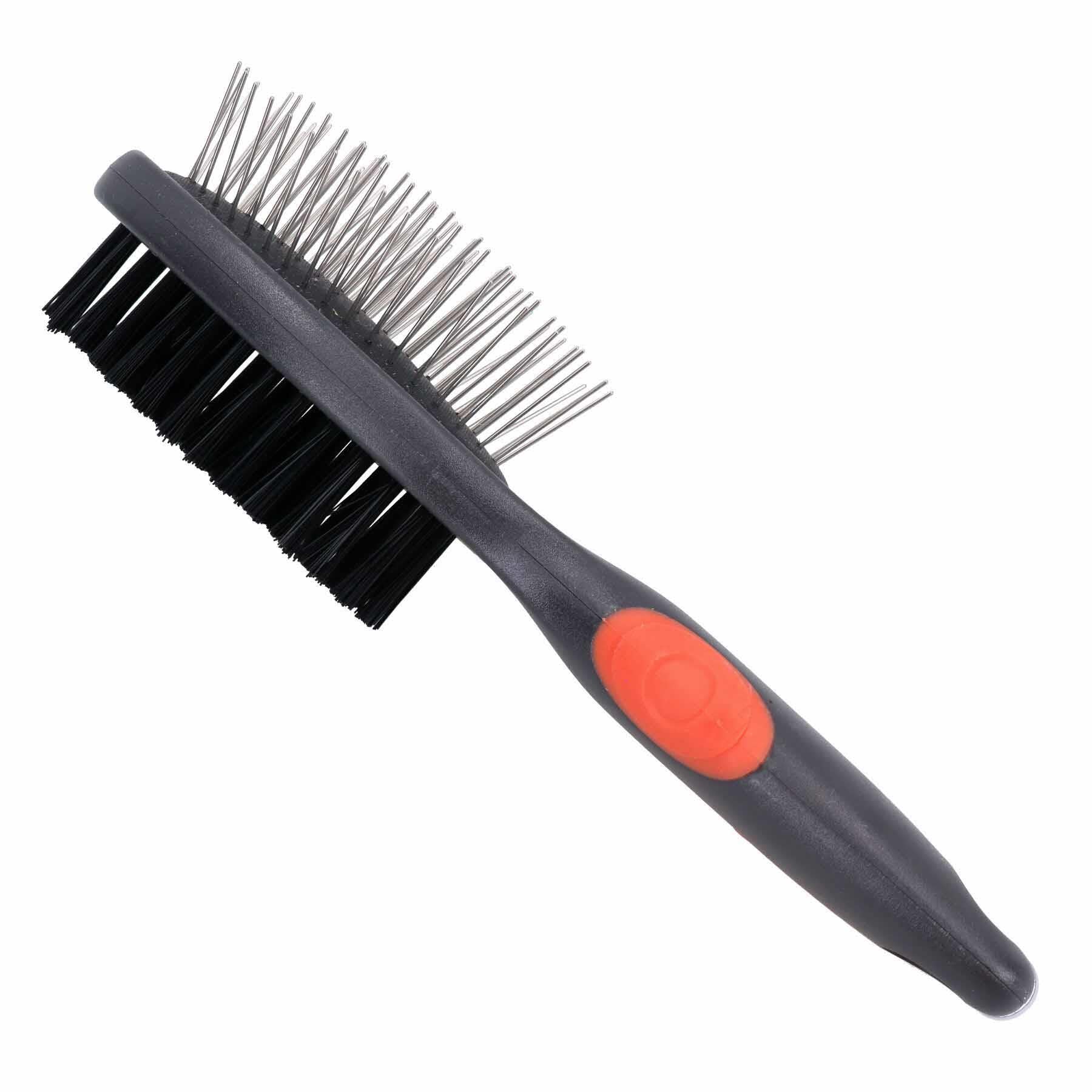 Dog Cat Groom Set:Medium Comb, Slicker/Double Sided Brush,Scissors, Clippers