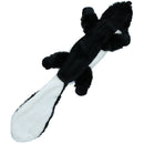 Plush Super Soft Unstuffed Skunk Dog Toy With Squeak 8x10x58cm