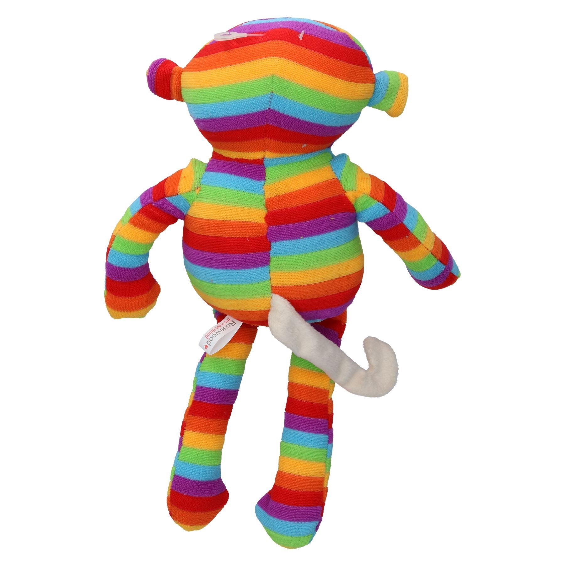 Rainbow Sonny & Mitchel Monkey Dog Toy Cuddle Toy With Squeak