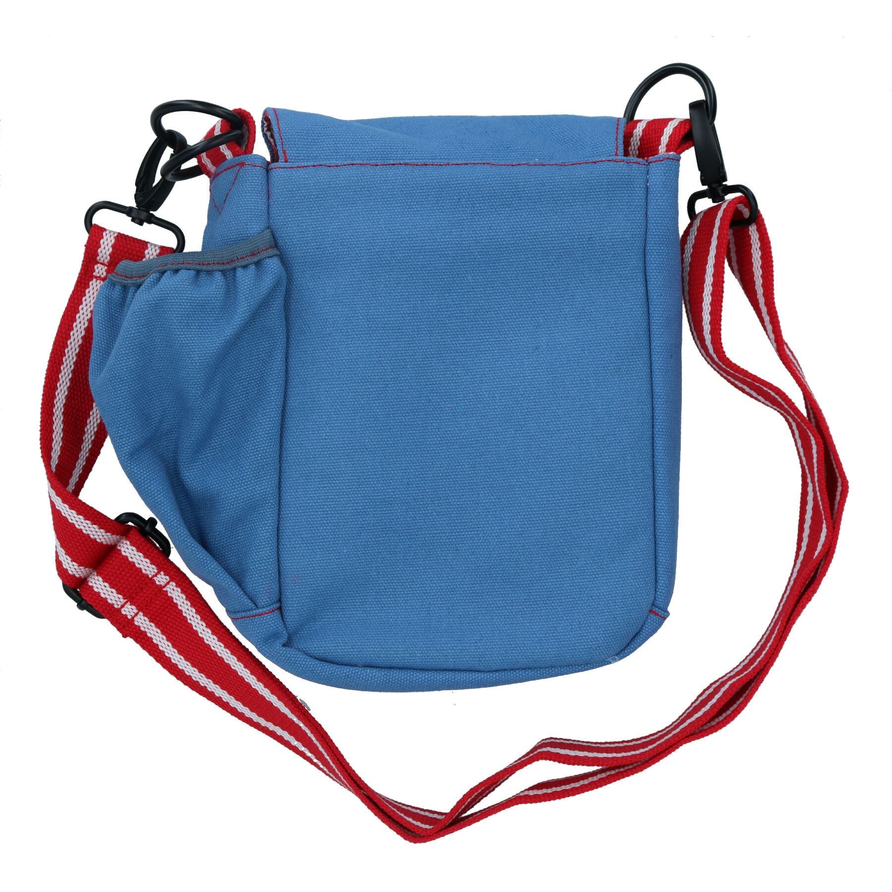 Blue Dog Walking Shoulder Bag Treat Bag Dog Puppy Home Dog Lover Gift