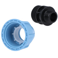 32mm x 3/4" MDPE Male Adapter Compression Coupling Fitting Water Pipe PN16