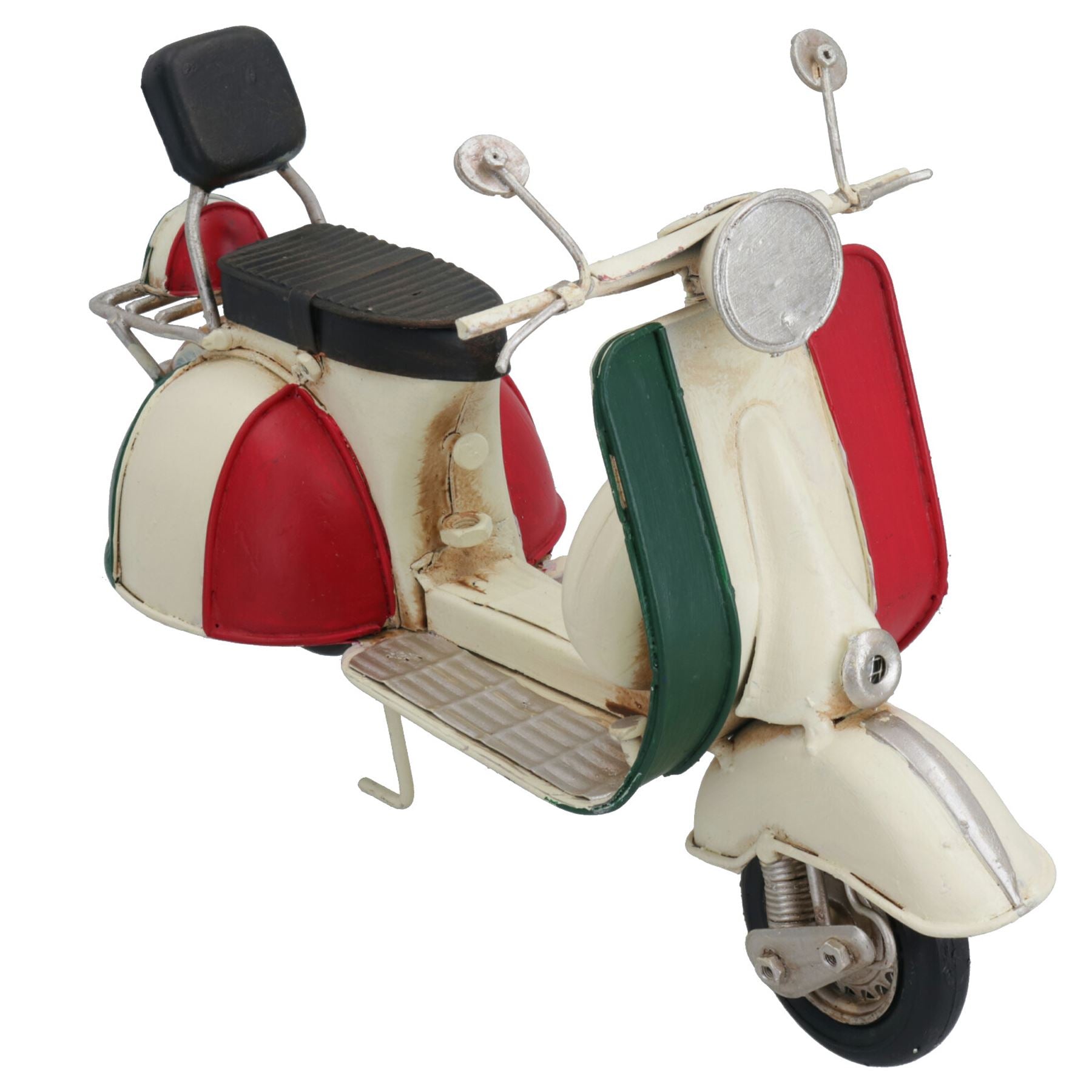 Quality Historical Metal Vintage Scooter Metal Model Replica Ornament Gift Home