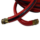 15 Metres / 50 Feet Airline Air Hose 13mm Internal Soft Rubber 1/2 BSP U S Pro