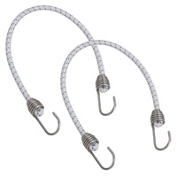 20" Bungee Rope With Stainless Steel Hooks Cords Shock Elastic Marine Boat