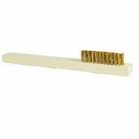 Spark Plug Electrical Terminal Brass Wooden Brush Cleaner Cleaning 10 Pack