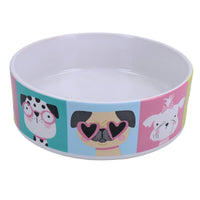 Small Decorative Mason Cash Pawtrait Food Water Dog Bowl Dog Gift 15x5cm