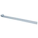 HD Strap Tailgate Straight Hinge for 12mm Pins 460mm Long Zinc Plated