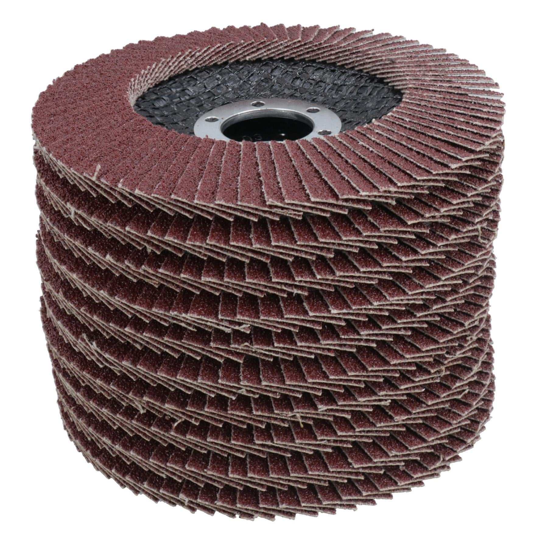 Flap Discs 80 Grit Angle Grinder 4.5" (115mm) Flat Sanding