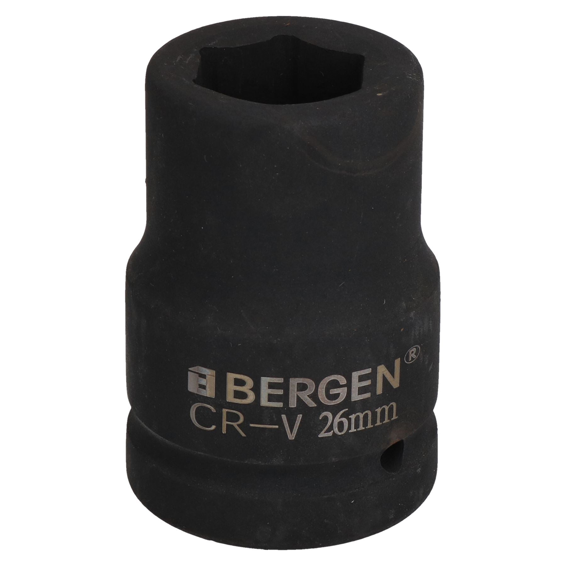 26mm Metric 3/4" or 1" Drive Deep Impact Socket 6 Sided With Step Up Adapter