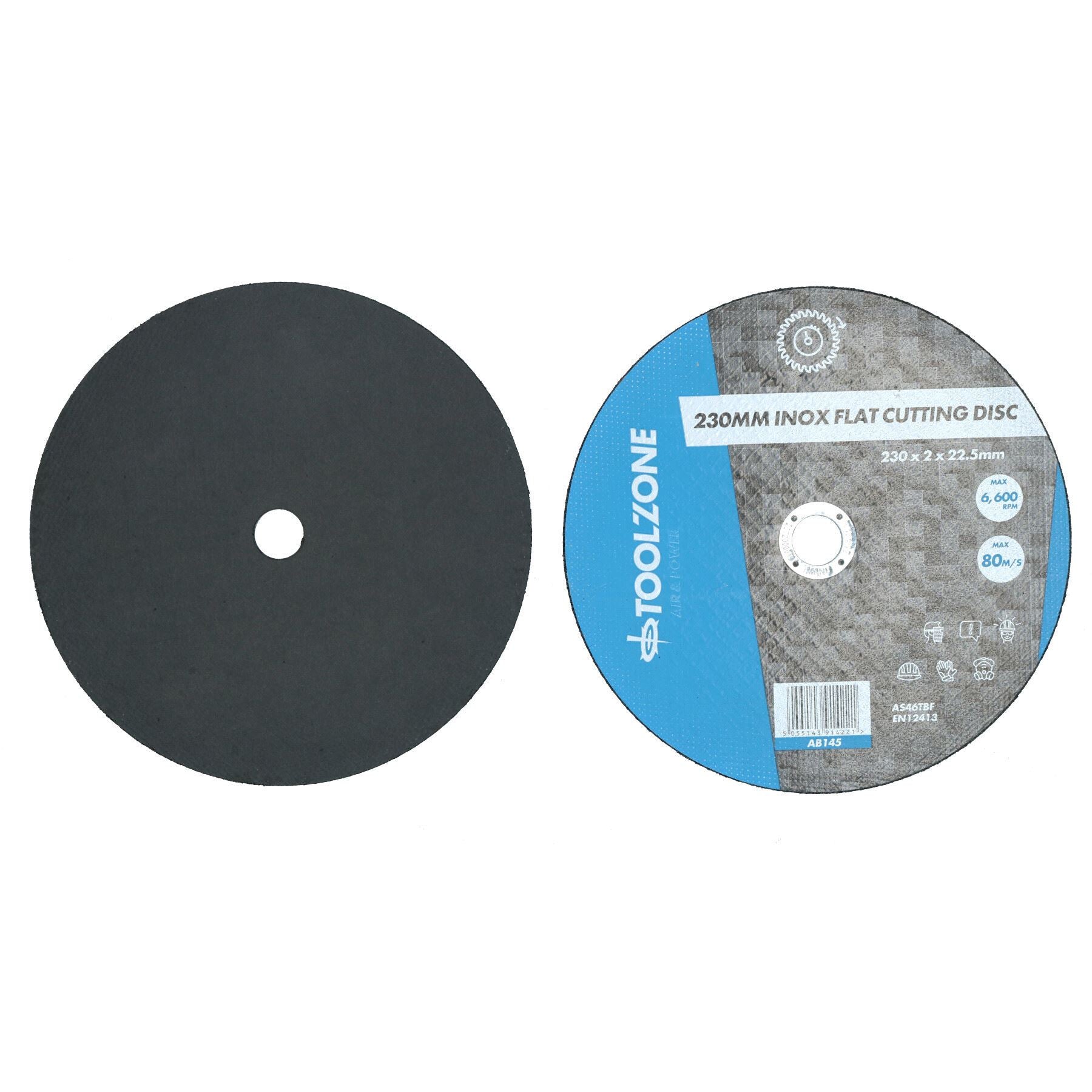 9” 230mm Inox Flat Steel Cutting Discs For Angle Grinders Blade Metal Cutter