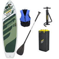 10ft 2" Inflatable Stand Up Paddle Board 6" Hydro Force Kahawai SUP Set Pump