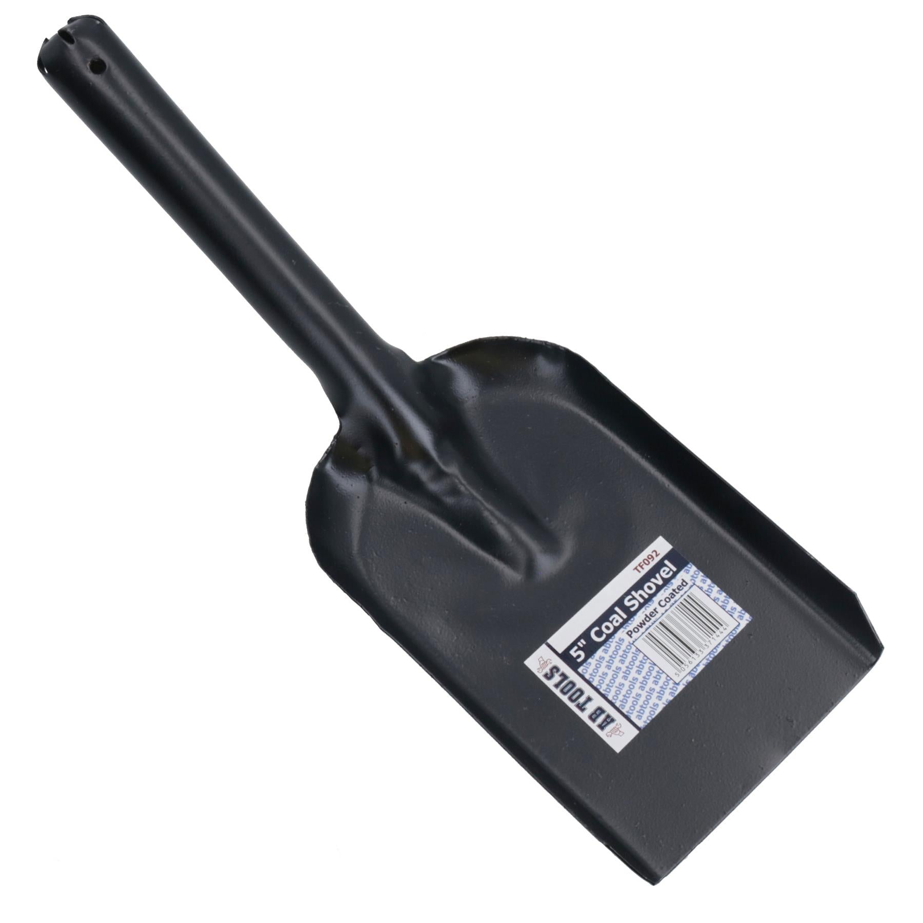 5" Coal Hand Shovel Scoop Fire Stove Ash Household Fireplace Trowel Black