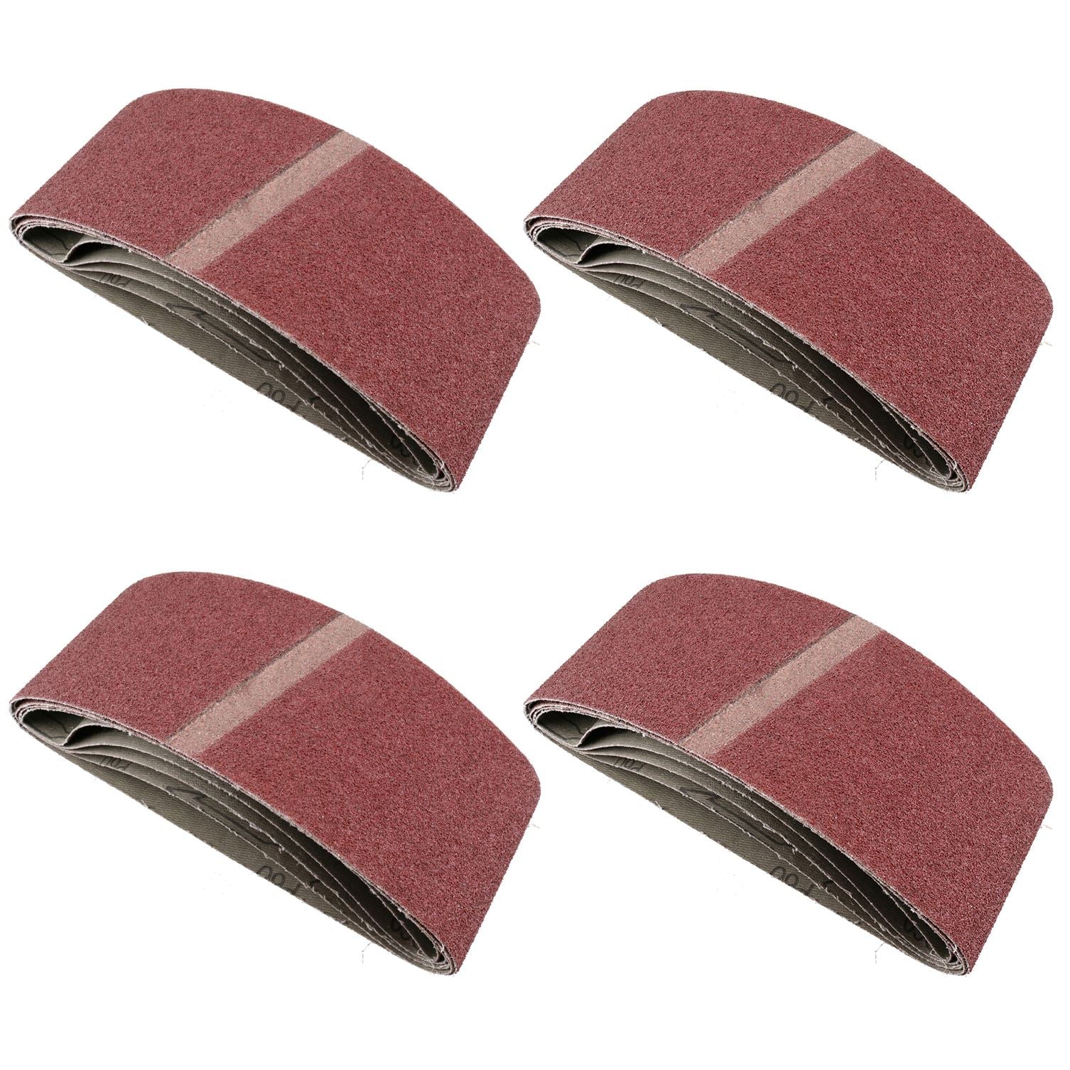 Belt Power Finger File Sander Abrasive Sanding Belts 457mm x 75mm 60 Grit 20 PK