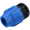 25mm MDPE End Stop Water Pipe Cap Shut-Off Compression Fitting Coupling