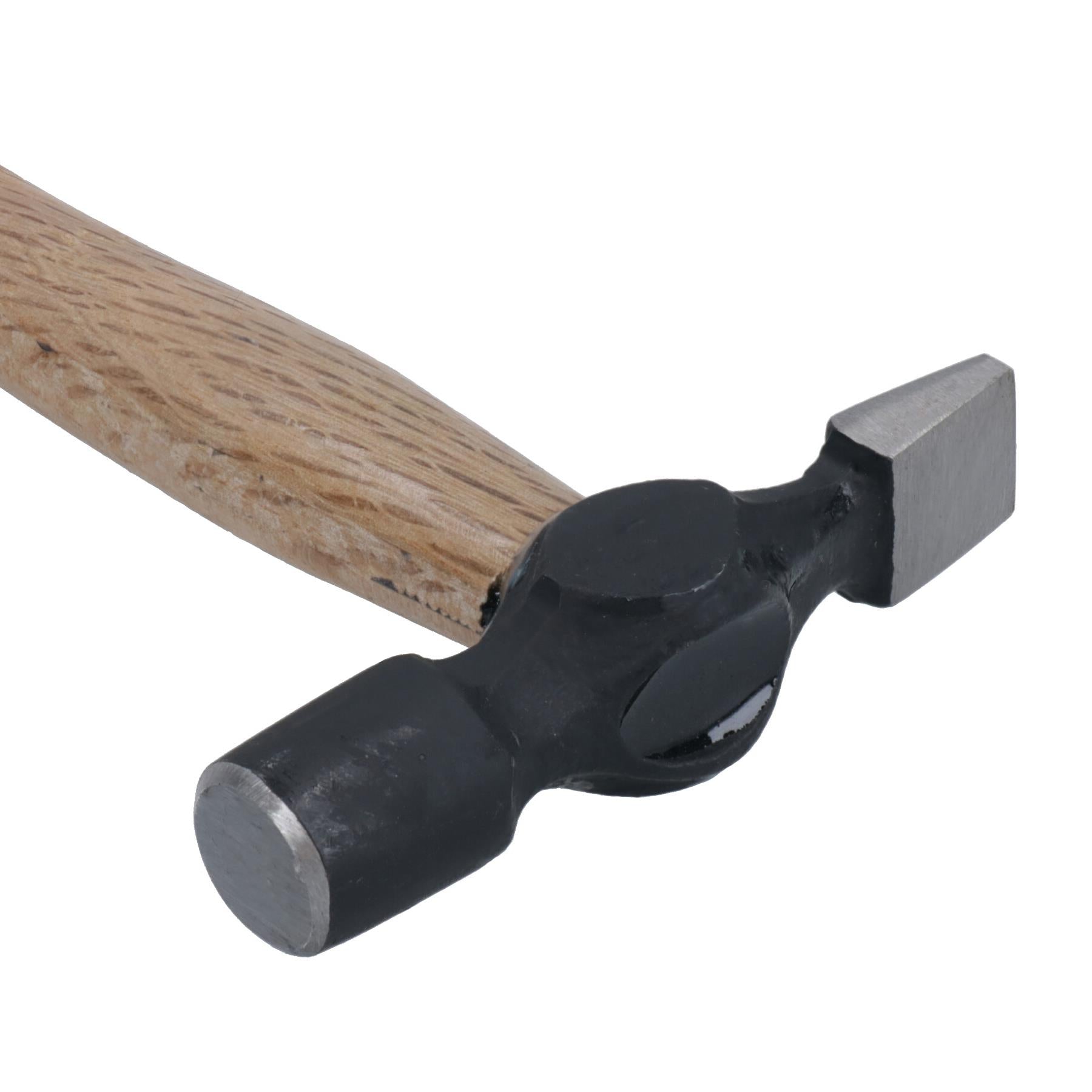 4oz 14mm Cross Pein Hammer Beech Handle Carpenters Wood Panel Nails