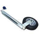 48mm Jockey Wheel For Trailers Caravans With 200mm Steel Centred Wheel