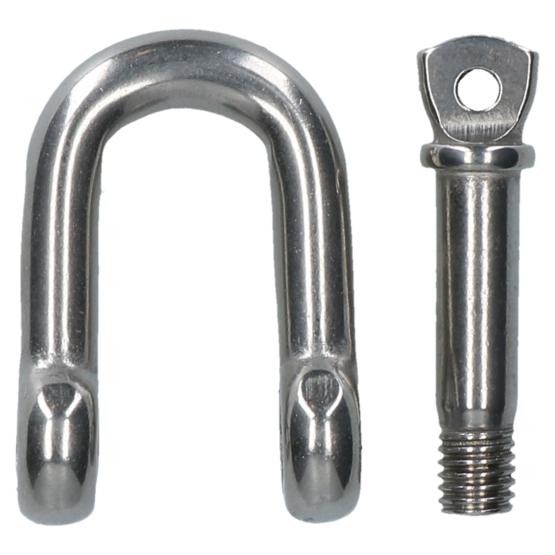 8mm / 10mm / 12mm Stainless Steel D Shackle Dee Link Marine Grade 316