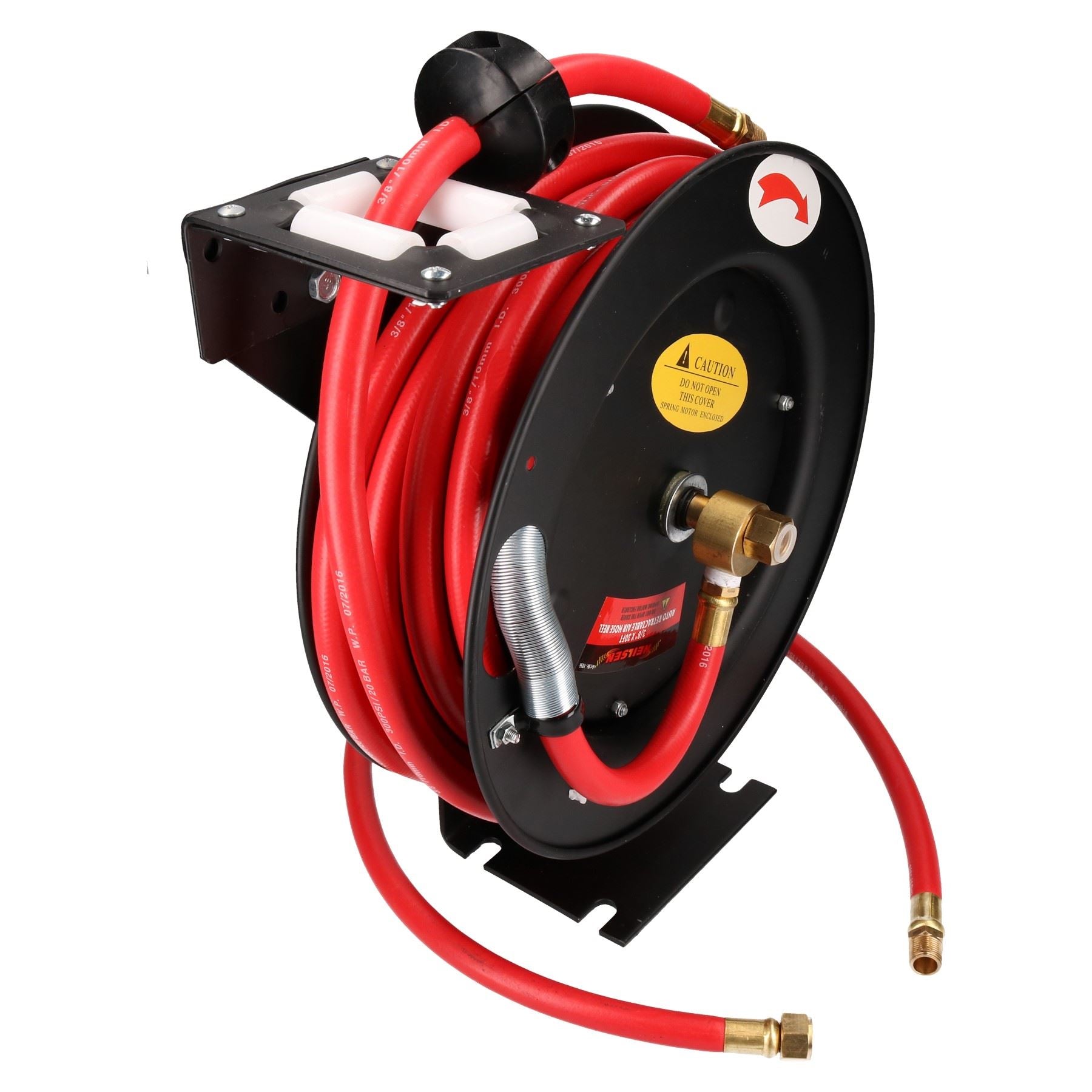 Retractable 30 Feet 10 metres 3/8 Air Hose Auto Rewind Wall Mountable 3/8 BSP