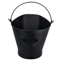 Fireplace Waterloo Style Black Coal Log Burner Scuttle Bucket Wide Mouth Fire