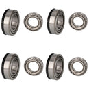 Trailer Taper Roller Bearing Kit Set for Indespension Drum 6636 Ref ISHU004