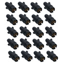 12N 7 Pin Plug Plastic Car Trailer Caravan Electrical Wiring Lights Connector