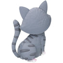 Tilly the Tabby Cat Bobble Buddie Metal Sculpture Indoor/Outdoor Ornament