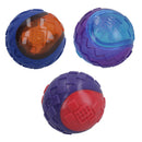 3PK Durable Small Squeaky Textured Pattern Dog Puppy Play Fetch Toy Gift