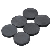 Ceramic Ferrite Circular Round Disc Magnets 25mm x 4mm for Home Office