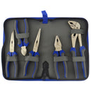 5pc Pliers Set Combination / Long nose / Cutters / Waterpump plier AU050