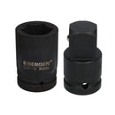 36mm Metric 3/4" or 1" Drive Deep Impact Socket 6 Sided With Step Up Adapter