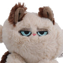 Super Plush Soft Grumpy Cat Head Dog Puppy Play Toy With Squeak 20x24cm