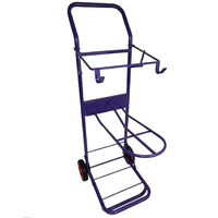 Heavy Duty Purple Saddle Trolley Equestrian Horse Stable Tack Room Equipment