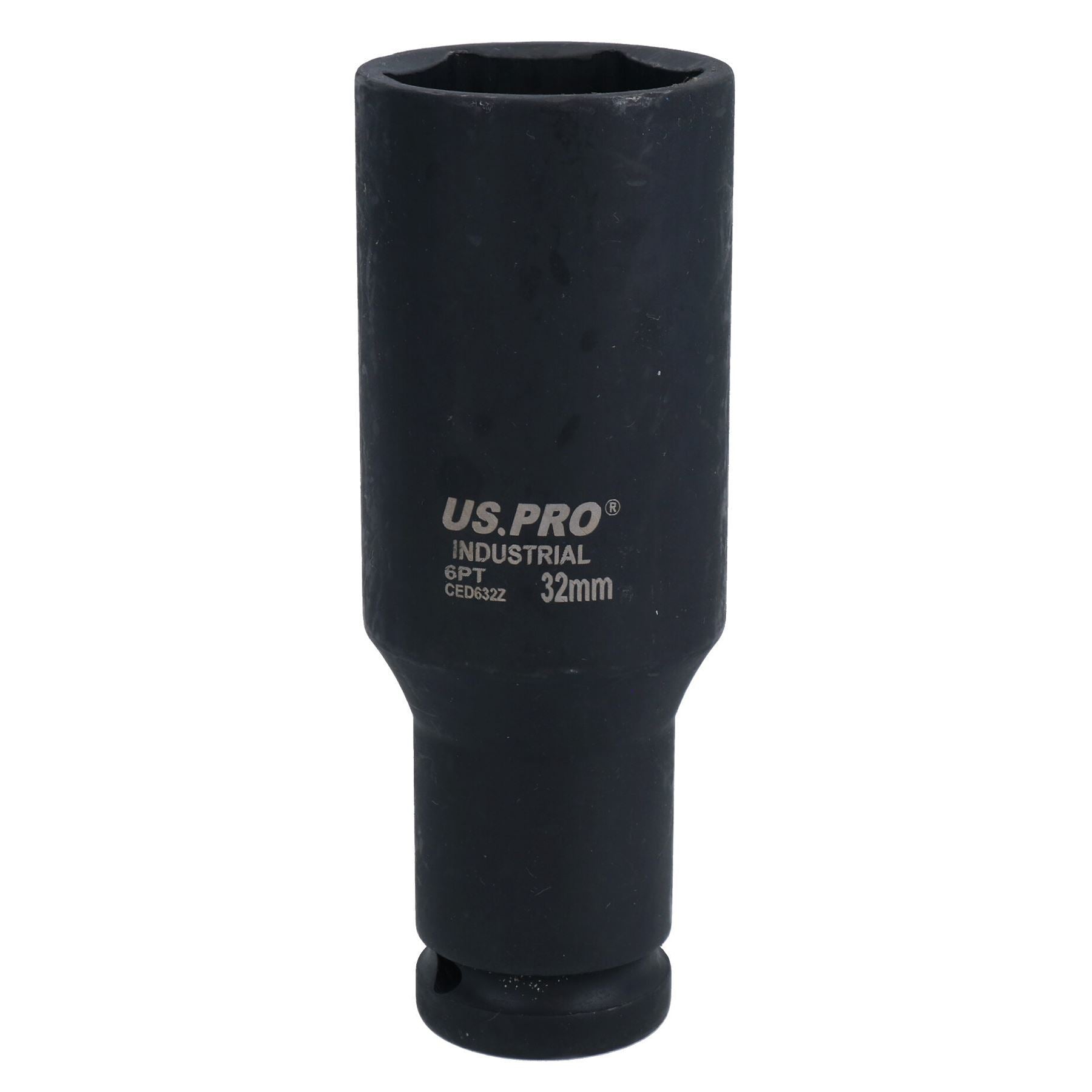 Extra Deep Long Metric MM Impact Socket 1/2" Drive 6 Sided Single Hex