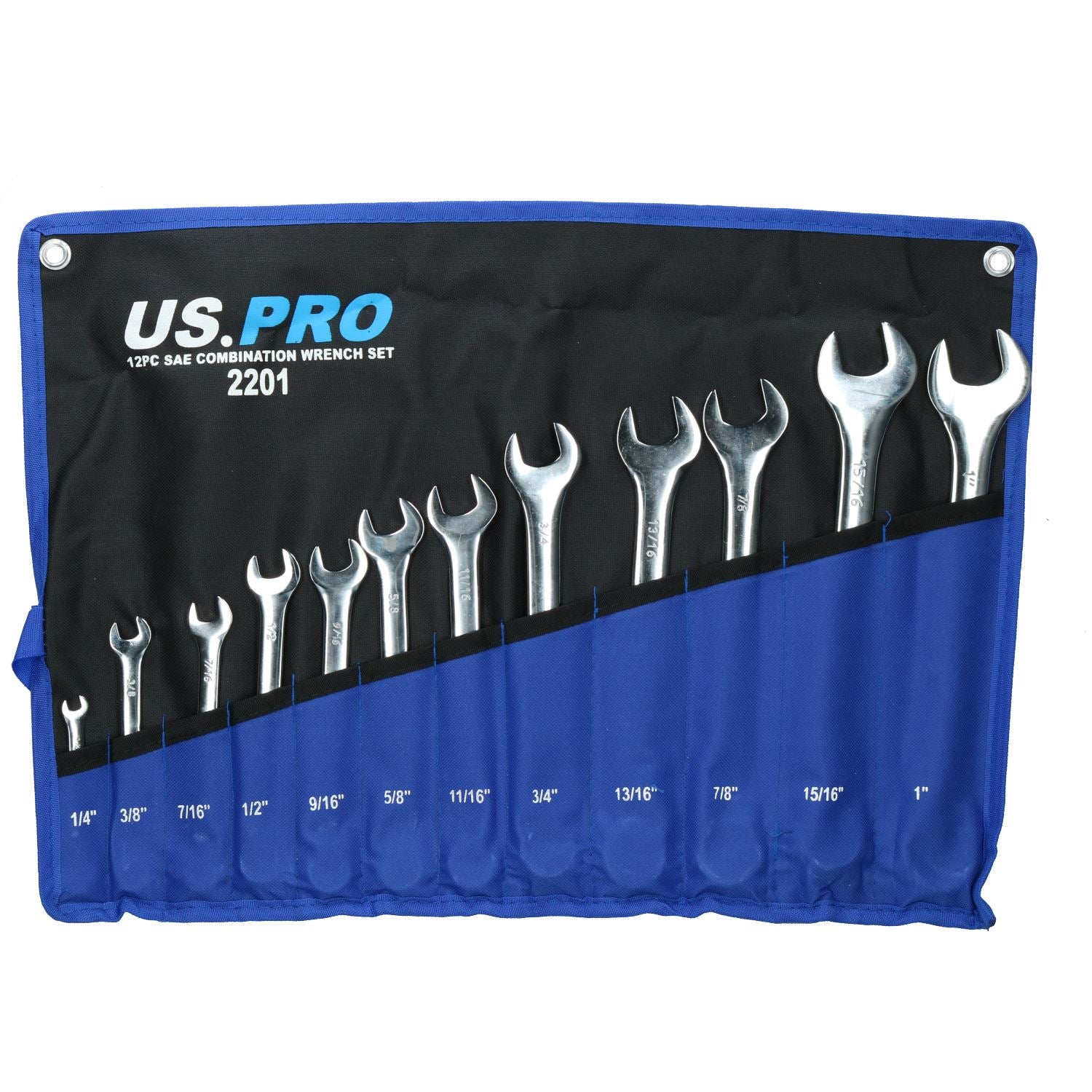 AF Imperial SAE Combination Spanner Wrench Set 1/4