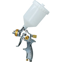 Gravity Feed LVLP Spray Painting Paint Gun 1.4mm Nozzle With 600ml Cup