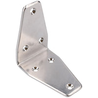 Heavy Duty Angle Bracket 90 Degree Brace Marine Stainless Steel 80mm x 50mm