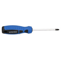 Phillips PH Screwdriver with Magnetic Tip Rubber Handle PH1 + PH2