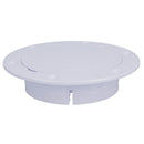 3" Snap in Flat Deck Plate by Marinco Round Inspection Hatch Waterproof Cover