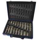 HSS Drill bits set 170pc metric sizes 1mm - 10mm steel wood plastic BERGEN AT251