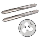 1/8" - 1/2" BSW Tap & Die Whitworth Tungsten Steel Taper Tap & 25mm Die