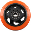 4" PVC Trolley Castor Wheels 130kg Load Per Wheel Fixed / Swivel / Swivel with Brake