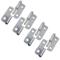 Stainless Steel Lift Off Leaf Hinges Left 76x100mm Heavy Duty Door Hatch