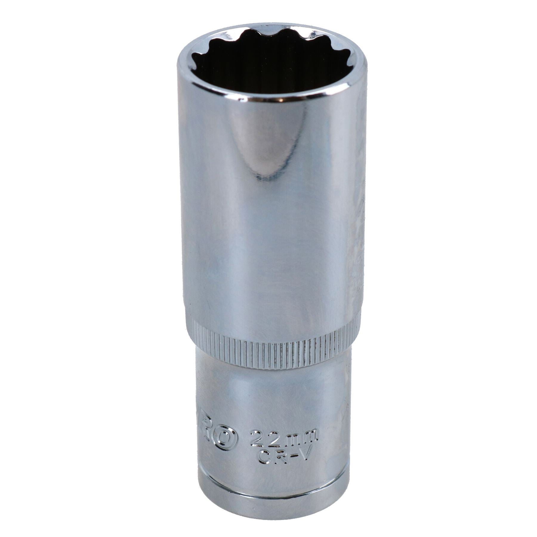 1/2in Drive Double Deep Long Reach Metric Socket 12 Point Sided Bi-hex