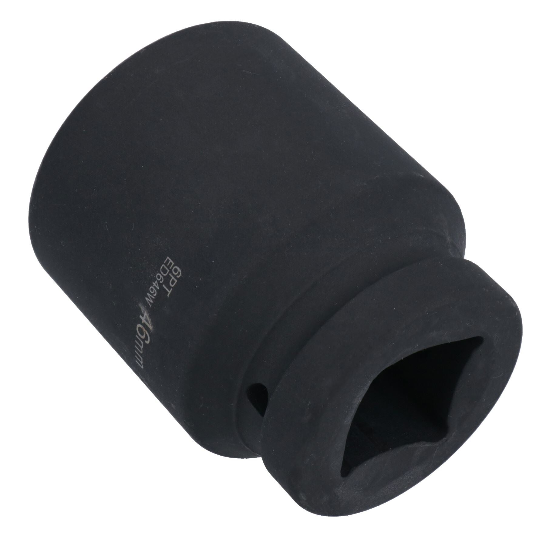 1" Drive Double Deep MM Impact Impacted Socket 6 Sided Single Hex