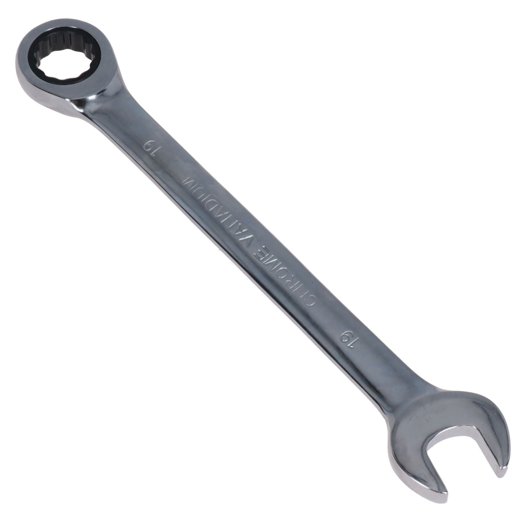 Metric MM Combination Gear Ratchet Ratcheting Spanner Wrench Bi-Hex 12 Sided