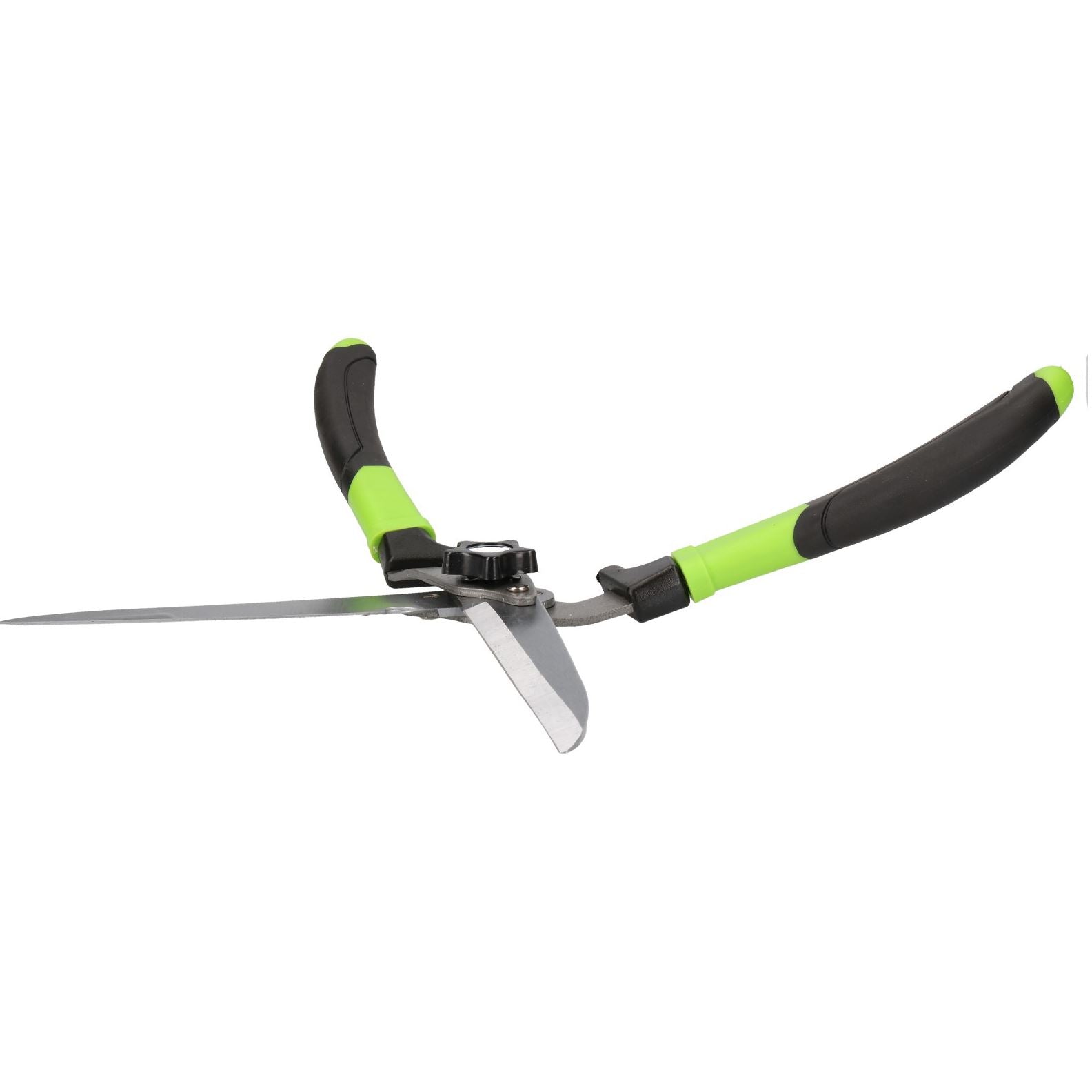 Dual Grip Straight Blade Hedge Shears Garden Trimming Secateurs Hand Pruners