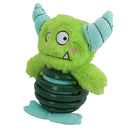 Dog Puppy Halloween Gift Monster With Tough TPR Ball Body Play Toy