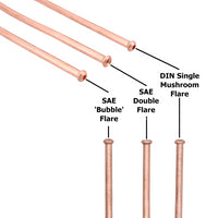 Copper Brake Pipe Repair Kit Flaring Tool M10 DIN suitable for Volkswagon VW Transporter