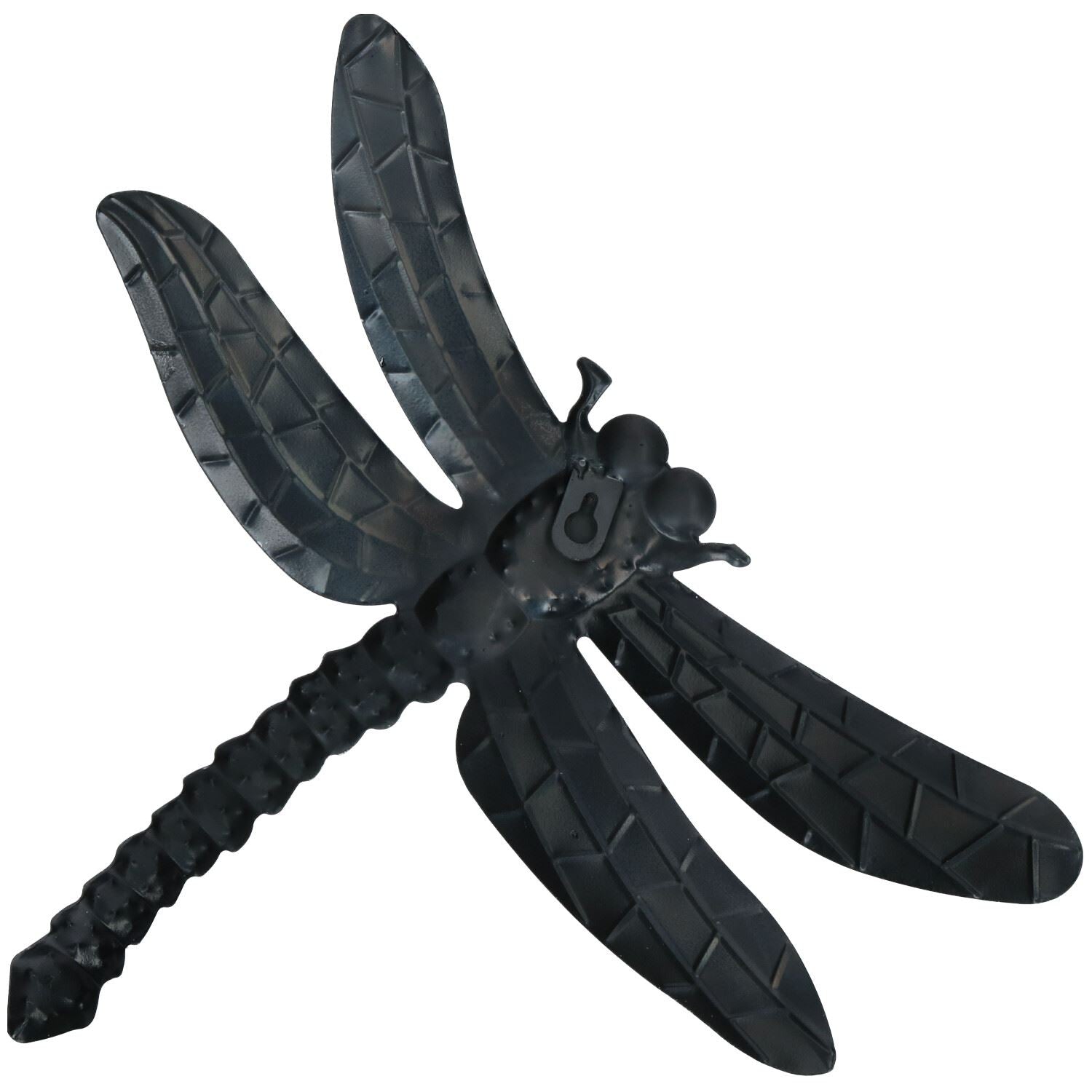 Metal Dragonfly for Garden/Home Wall Art Blue or Green 35x28cm